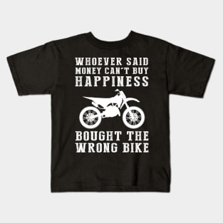 Revving with Laughter: My Wife's Jokes Outshine My Dirt Bike! Kids T-Shirt